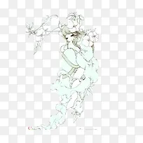 梦幻白色少女-空若网 梦幻白色少女-空若网