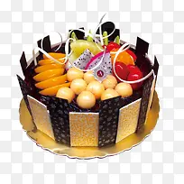 水果馅巧克力蛋糕-空若网 水果馅巧克力蛋糕-空若网