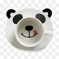 白色熊猫盘子-空若网 白色熊猫盘子-空若网