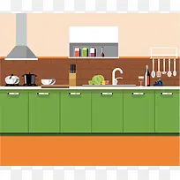 卡通厨房大全-空若网 卡通厨房大全-空若网