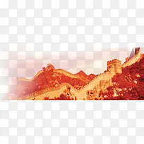 万里长城党建版面用素材-空若网 万里长城党建版面用素材-空若网