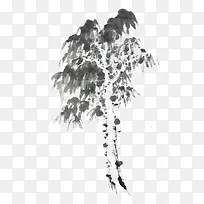写意国画树-空若网 写意国画树-空若网