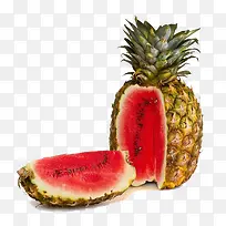 创意菠萝西瓜-空若网 创意菠萝西瓜-空若网