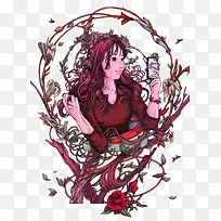 电脑插画-空若网 电脑插画-空若网