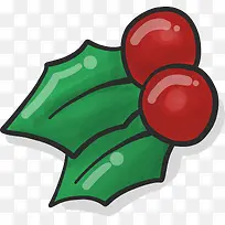 矢量圣诞节装饰物-空若网 矢量圣诞节装饰物-空若网