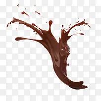 喷成的花状的巧克力-空若网 喷成的花状的巧克力-空若网