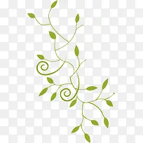 绿色叶子花纹-空若网 绿色叶子花纹-空若网