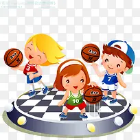 手绘篮球表演-空若网 手绘篮球表演-空若网