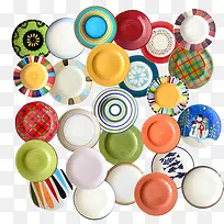 多个盘子水果盘餐具-空若网 多个盘子水果盘餐具-空若网