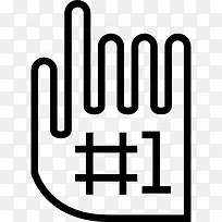 手套图标-空若网 手套图标-空若网