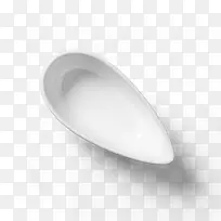 白色陶瓷树叶形碟子-空若网 白色陶瓷树叶形碟子-空若网