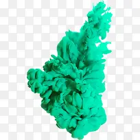 绿色水彩晕染-空若网 绿色水彩晕染-空若网