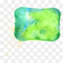 绿色叠加水彩晕染-空若网 绿色叠加水彩晕染-空若网