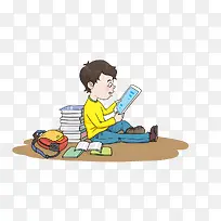 专注的男孩-空若网 专注的男孩-空若网