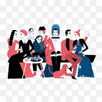 创意抽象插画-空若网 创意抽象插画-空若网