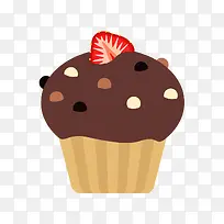 卡通纸杯巧克力蛋糕-空若网 卡通纸杯巧克力蛋糕-空若网