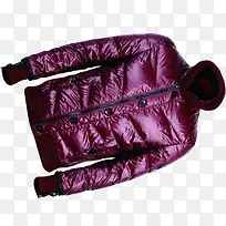 紫色质感摄影羽绒服-空若网 紫色质感摄影羽绒服-空若网