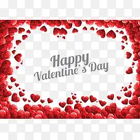 爱心背景 Valentine-空若网 爱心背景 Valentine-空若网