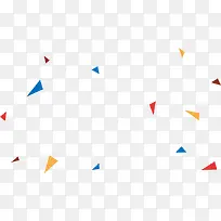 蓝色三角形漂浮-空若网 蓝色三角形漂浮-空若网