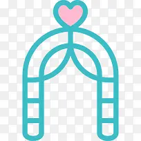 婚礼拱图标-空若网 婚礼拱图标-空若网