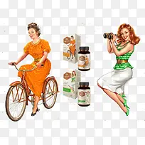 美女插画设计-空若网 美女插画设计-空若网