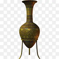 埃及彩绘石柱子-空若网 埃及彩绘石柱子-空若网