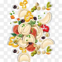 饺子蔬菜-空若网 饺子蔬菜-空若网