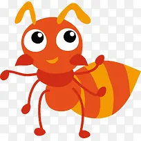 卡通蚂蚁矢量图-空若网 卡通蚂蚁矢量图-空若网