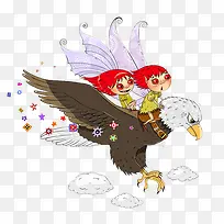 欧美风小精灵怪兽插画-空若网 欧美风小精灵怪兽插画-空若网
