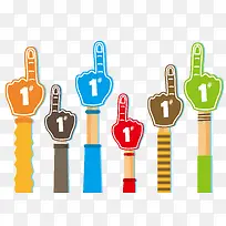 点赞动作矢量-空若网 点赞动作矢量-空若网