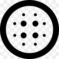 圆与点图标-空若网 圆与点图标-空若网