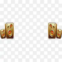 对称的大小音响背景图片-空若网 对称的大小音响背景图片-空若网
