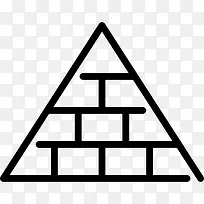 金字塔图标-空若网 金字塔图标-空若网