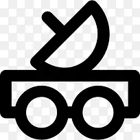 月球车图标-空若网 月球车图标-空若网