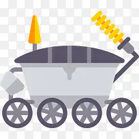 月球车图标-空若网 月球车图标-空若网