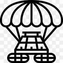 月球车图标-空若网 月球车图标-空若网