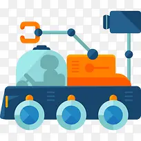 月球车图标-空若网 月球车图标-空若网