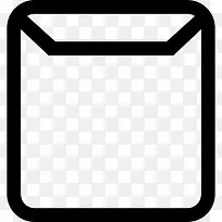 电子邮件方概述接口象征信封后面图标-空若网 电子邮件方概述接口象征信封后面图标-空若网