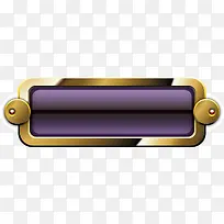 紫色水晶复古按钮素材-空若网 紫色水晶复古按钮素材-空若网