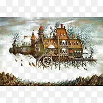 飞船插画-空若网 飞船插画-空若网