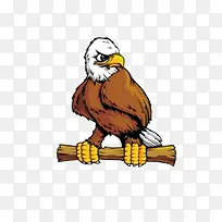 手绘卡通雏鹰-空若网 手绘卡通雏鹰-空若网