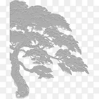 高清摄影素描树效果图-空若网 高清摄影素描树效果图-空若网