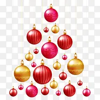 圣诞节多彩圣诞球-空若网 圣诞节多彩圣诞球-空若网