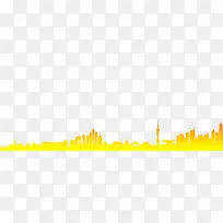 春节城市装饰剪影素材-空若网 春节城市装饰剪影素材-空若网