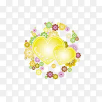 矢量花纹爱心装饰-空若网 矢量花纹爱心装饰-空若网