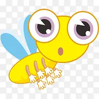 卡通蜜蜂矢量图-空若网 卡通蜜蜂矢量图-空若网