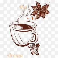 手绘咖啡-空若网 手绘咖啡-空若网
