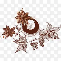 手绘咖啡-空若网 手绘咖啡-空若网