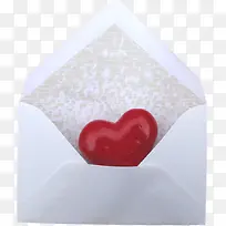 实拍信封里的爱心-空若网 实拍信封里的爱心-空若网