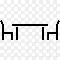 表2把椅子图标-空若网 表2把椅子图标-空若网